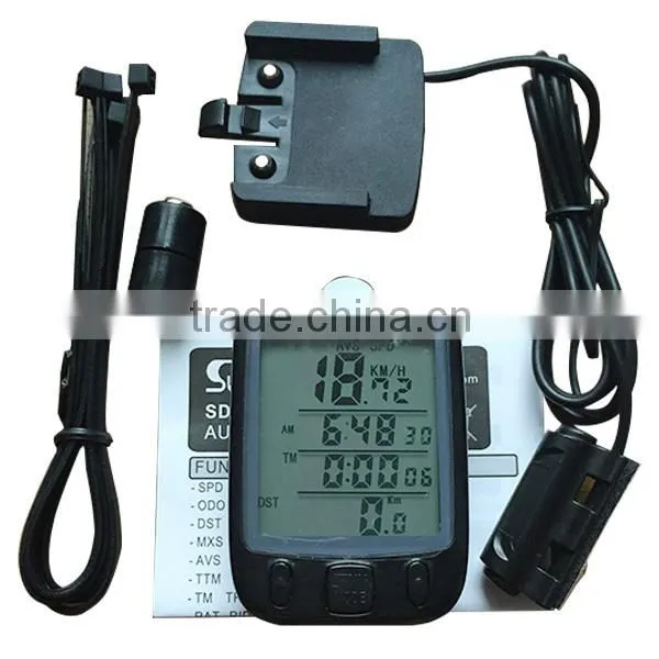 Electric Bike Speedometer Sunding Bicycle Computer Wired photo-3