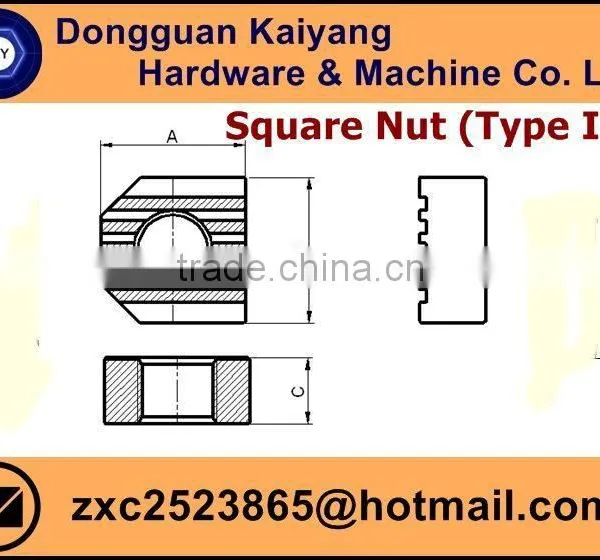 Quick Release Nut Square Nut Type II (Bicycle Fastener) photo-4