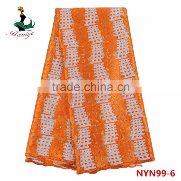 NYN99 In Fashion African Tulle Lace Fabric/african Tulle Lace French Net Lace photo-2