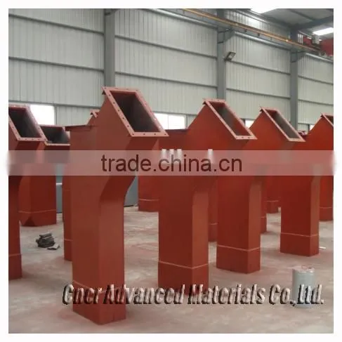 High Quality Wind Tube Bending With Ceramic Linings For Power Plant photo-2
