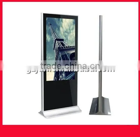 42" Wholesale 2 Pcs/lot Advertising Kiosk Advertising Right Angle Display LED LCD Display for Advertising With pc System
