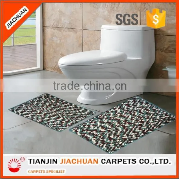 Long Loop Pile Sebs Back Microfiber Chenille Bath Mat photo-5