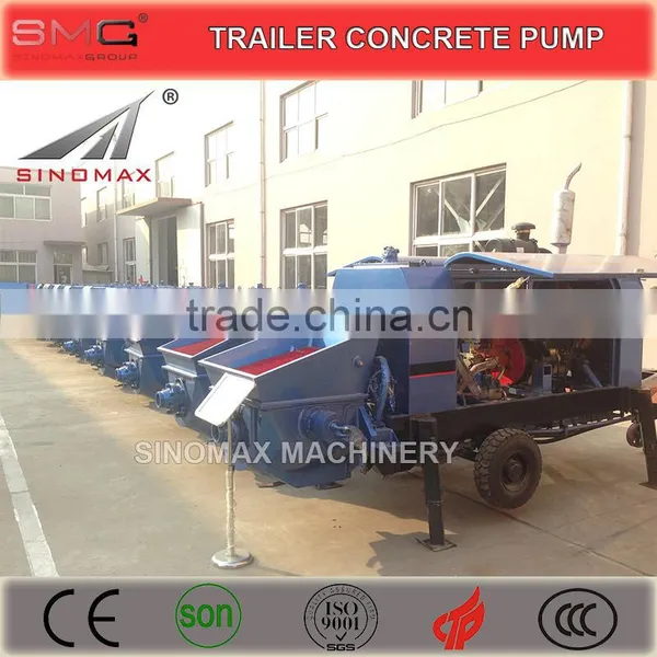 HOT Sale! 20m3/h Diesel Engine Small Concrete Pump for Sale in China With Top Quality photo-5