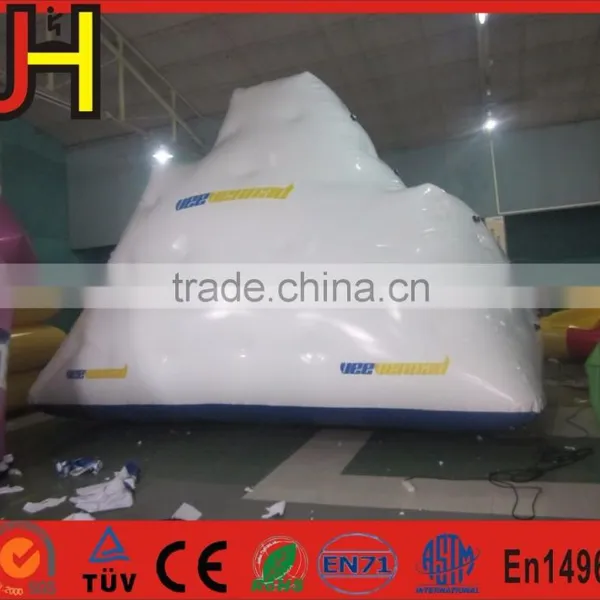 0.9mm PVC Tarpaulin Floating Inflatable Water Iceberg For Sale photo-3