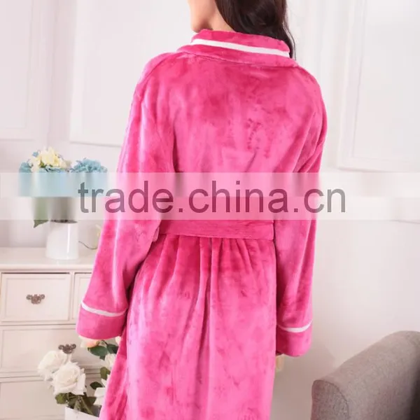 Hot Selling Luxury Cotton Terry Towelling Hotel Bathrobe photo-6