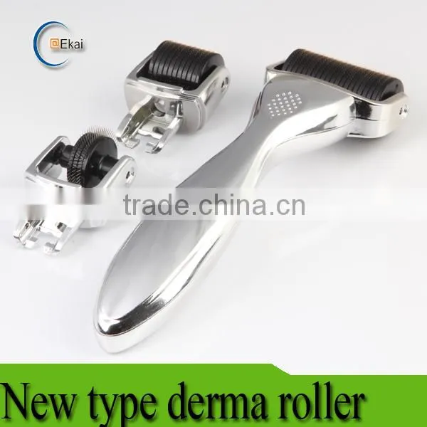 0.5mm Eyes Roller 1.0mm Face Roller 1.5mm Body Roller Dermaroller 3 in 1 photo-3