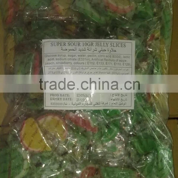 Soft Fruit Flavor Watermelon Sharped Jelly Candy photo-3