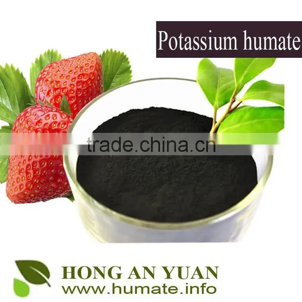 China Supplier High Soluble Potassium Humate / K Humate Leonardite Origin photo-2