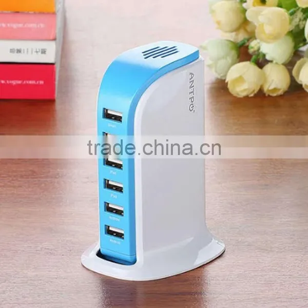 Hot Selling Outdoor 6 Ports USB Wall Charger Socket With High Quality photo-5