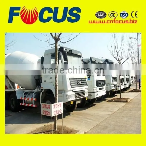 Large Mix Volume Concrete Mix Truck 10m3 Mobile Concrete Truck Mixer photo-4