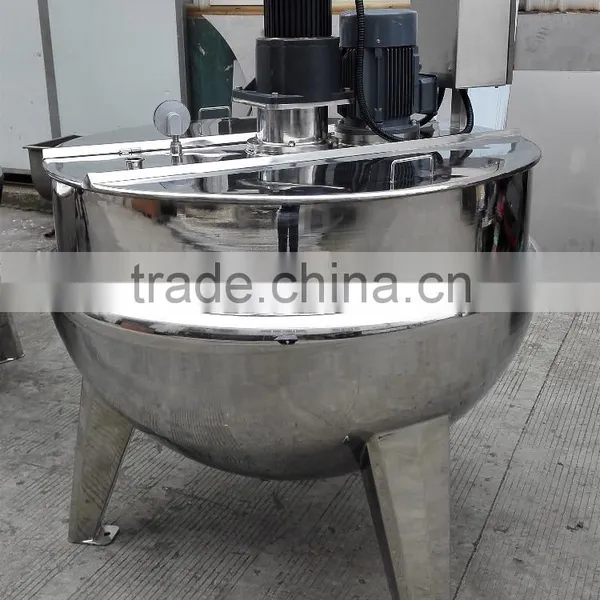 Stainless Steel Popular Wenzhou 150L Industrial Steam Heating Double Jacket Kettle photo-4