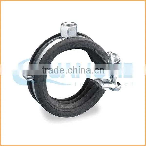 China Manufacture Best Quality Rubber Covered Pipe Clamp With 25mm Bandwidth photo-2