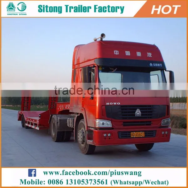 Low Bed Trailer Specification For Construction Machinery High Quality Lowbed Trailers photo-4