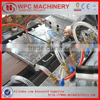 PP/PE/PVC WPC Wood Plastic Decking Machine on Low Price photo-2
