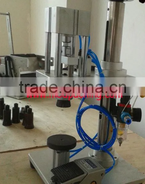 PPC-20 Pneumatic Perfume Bottle Spray Cap Crimping Machine photo-2