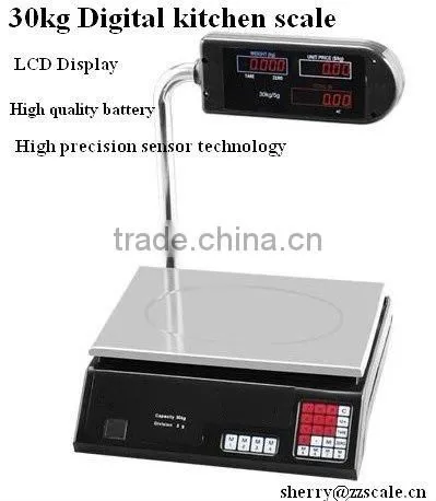 Nice Quality Digital Price Computing Scale With LCD Pole photo-2
