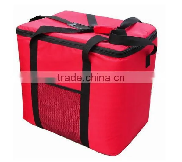 CY153 Lunch Tote Bag Box Cooler Bag, Silver Interior and Long Handles, Picnic Cold Drink Insulation Bag Cooler Bag Freezable photo-2