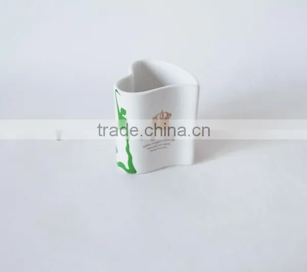 Heart Shape Ceramic Couple Mug photo-4