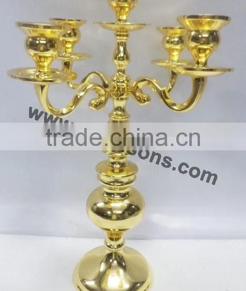 Gold Plated Candelabras and Centerpieces photo-6