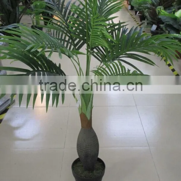 SJA07 Artificial Green Mini Palm Bonsai Plants for Sale