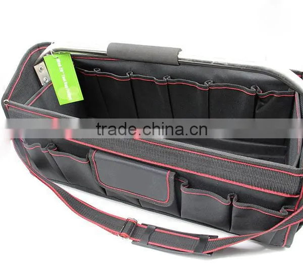 T0364 16" Collapsible Tool Tote Bag With Heavy Duty Base photo-3