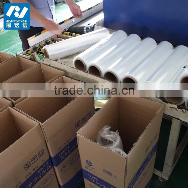 LLDPE Plastic Film Scrap Clear LLDPE Film Scrap in Roll Stretch photo-2