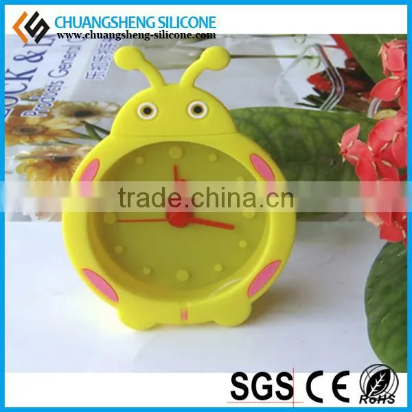 Digital Loud Sound Lovely Animal Shaped Clock Silicone Alarm Clock photo-4