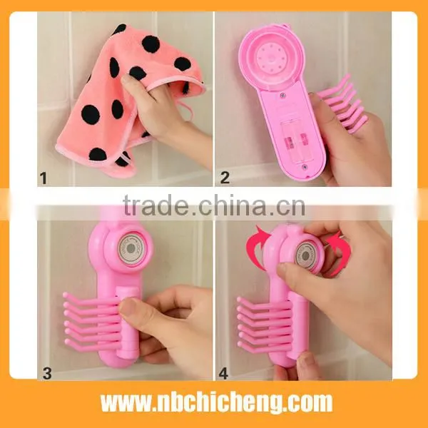 Wall Mounted Powerful Suction Cup Hook Hanger Plastic Bath Wall Hook photo-3