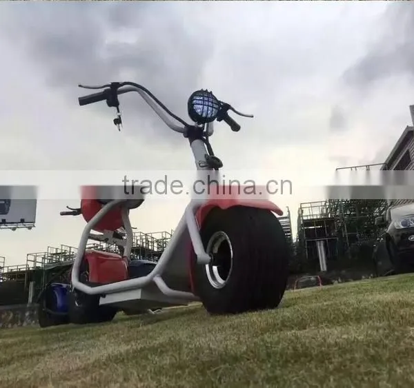 2017 Steel 48v-60v Mini Electric Citycoco Scooter With Suspension photo-5