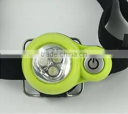 New 3led Rechargeable High Power Led Headlight New Head Lamp for Promotion Gift photo-3