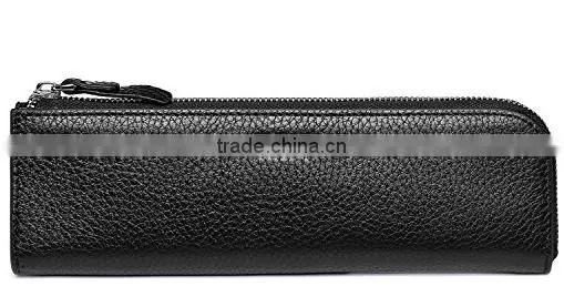 Best Sell Low Price Custom Logo Leather Pen Pouch Pencil Case for Teenagers photo-5