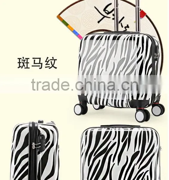 Printed Trolley Luggage Suitcase Laptop Trolley Case Cabin Luggage photo-3