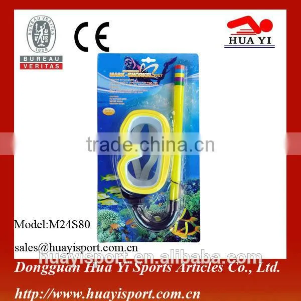 Diving Equipment Diving Mask and Snorkel Set With Attractive Color to Choice photo-2
