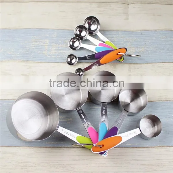 Cooking Tools Measuring Tool Stainless Steel Measuring Cup and Spoon Set photo-4