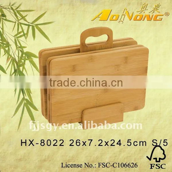2016 Eco-friendly Bamboo Cutting Board, Cutting Board Set