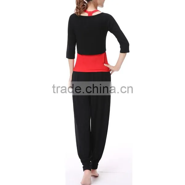 Women Yoga Set 3 Pieces Sportsuit Costumes Fitness Running Tight Jumpsuit Breathable Sportwear Plus Size 3XL Tracksuit Sport photo-3