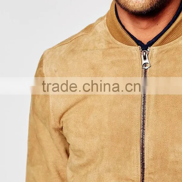 Suede Leather Jacket for Men's photo-3