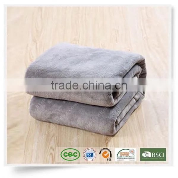 New Style Polar Plain Super Soft Glossy Flannel Blanket Factory Price High Quality Wholesale photo-5