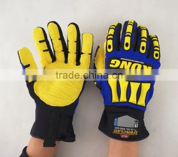 Ironclad Kong IPW SDXW2 High Visibility Safety Gloves Impact Gloves Breathable Waterproof Maximum Grip Gloves photo-3