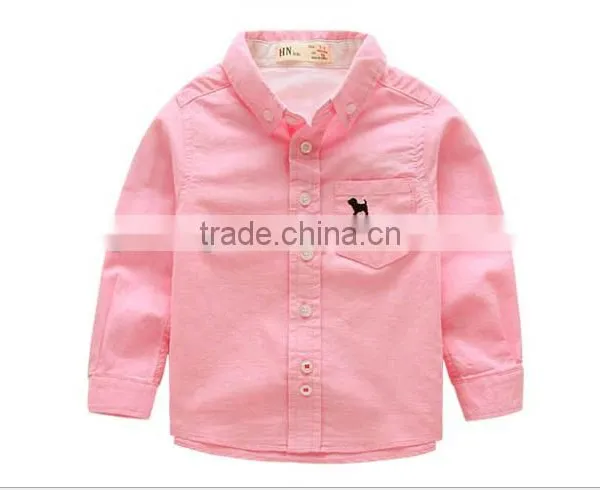 New Fashion Top Kids 100 Bcotton Long Sleeve Boy t Shirt photo-3