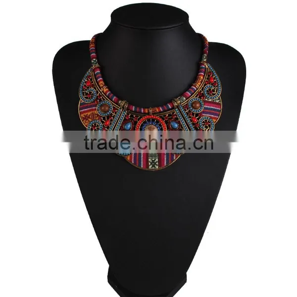 New Design Vintage Indian Multicolor Seed Beads Necklace photo-3