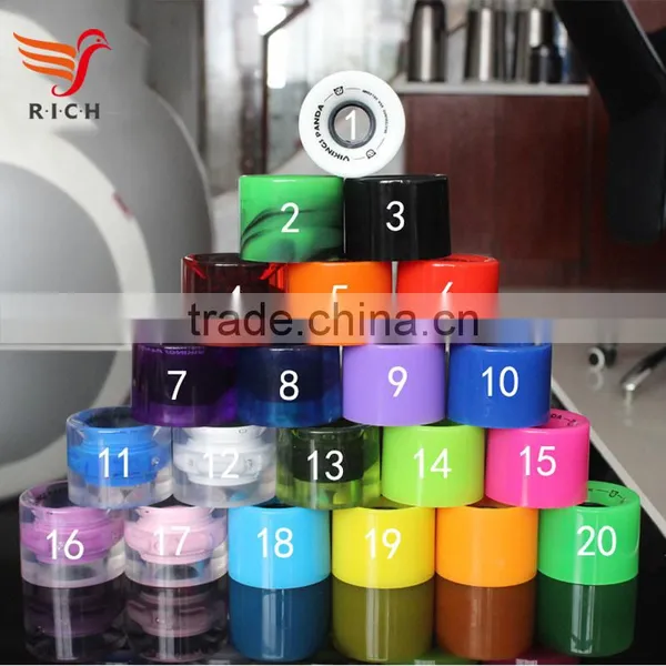 HS02 High Performance PU Skateboard Wheels for Skateboard Wholesale photo-2