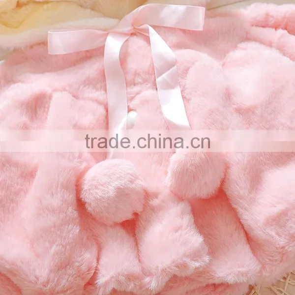 Imitation Rabbit Children With a Thick Soft Winter Coat Comfortable Jacket photo-5