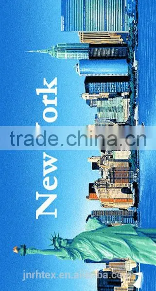 Cotton Velour Multifunction Sublimation Print Beach Towel With Private Label Logo photo-3