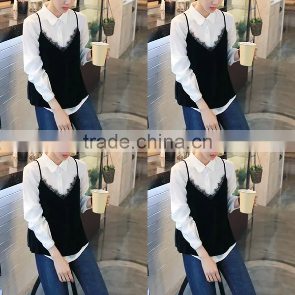 Polyester Crop Top Tank Top2014 New Arrive Women Different Size for Choice & Short Front Long Back Printed photo-2