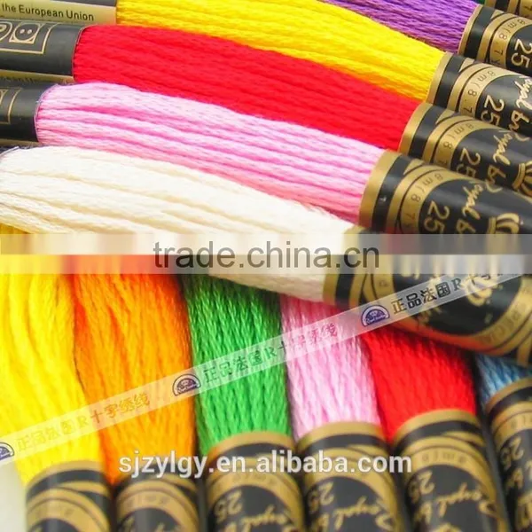 Cotton Sewign Thread Embroidery Yarns of Cross Stitch Materials