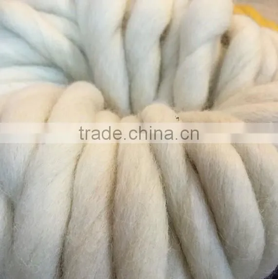 Thick Blanket Knitting Super Chunky Yarn in 100 Acrylic With Soft Feeling photo-4