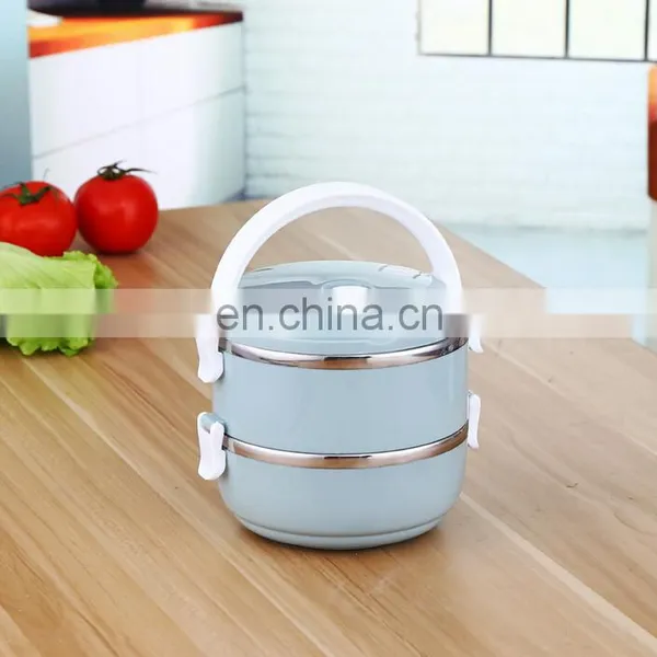 Round Shape PP And Stainless Steel Bento Lunch Box photo-6