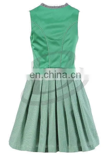 Green Classical Dirndl Trachten German Oktoberfest Bavarian Traditional Dirndl For Women (German Bavaria Dirndls) photo-3