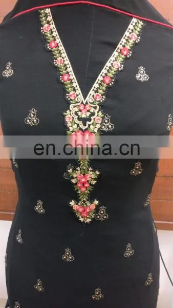 Ladies Casual Office Wear Semi-Stitched Georgette Salwar Kameez 2017 photo-4